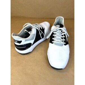 Men's Puma Ignite Elevate Spikeless Golf Shoes - Size 11 - White/Black/Silver